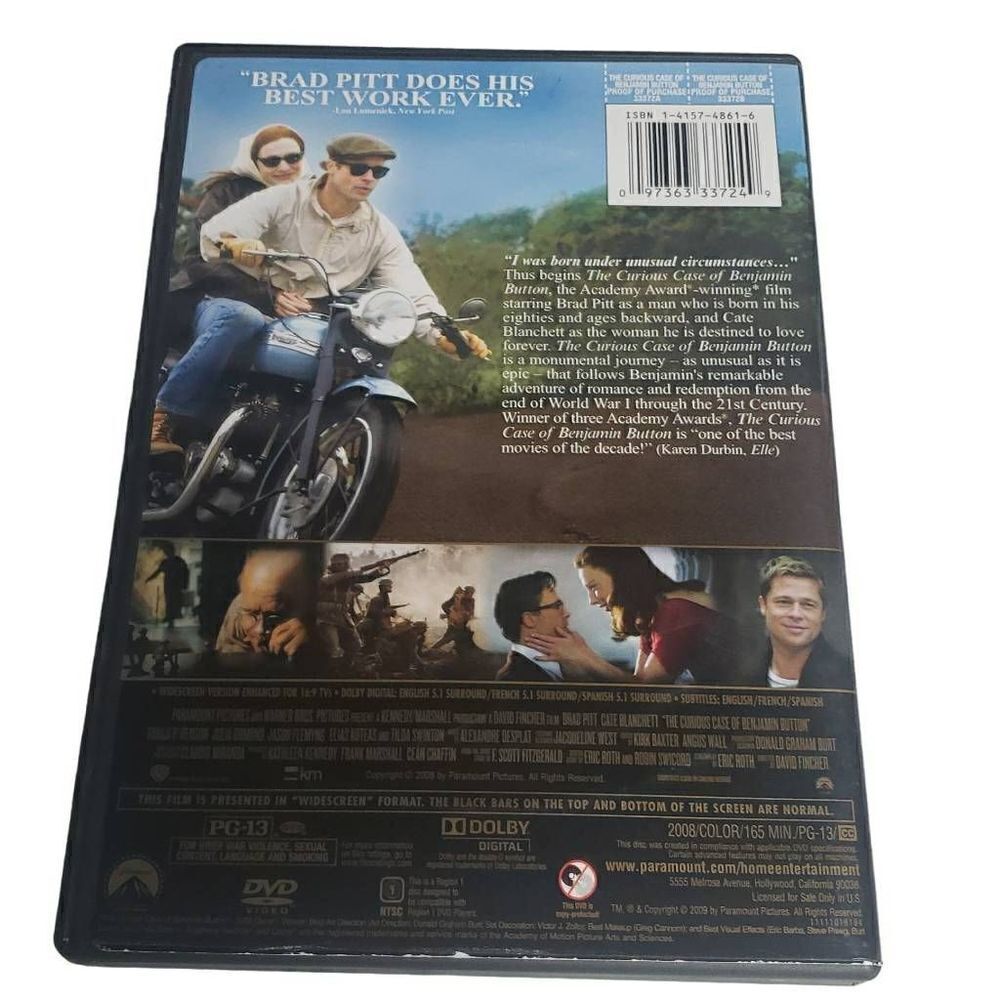The Curious Case of Benjamin Button DVD‎ - Picture 2 of 6